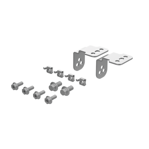 Product image for Hoffman PMKPF Additional Mounting Hardware for Subpanels, fits Full Subpanel, Steel