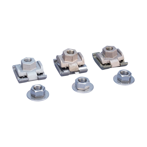 Product image for Erico LPC61012 Through Wall/Roof Connector, Bronze, Bare, 1/2 UNC Thread