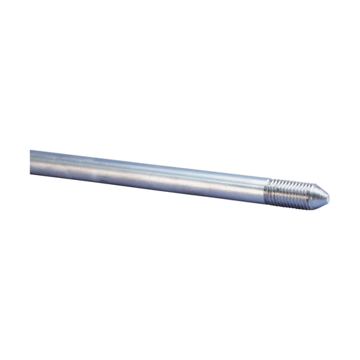 Erico 683450S Stainless Steel Ground Rod, Threaded, 3/4" dia, 5' Product image for Erico 683450S Stainless Steel Ground Rod, Threaded, 3/4" dia, 5'