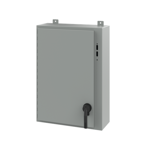 Product image for Hoffman A30SA2208LPPL Preferred Cutout, Disconnect Enclosure, Type 12, 30" x 21.38" x 8", Steel