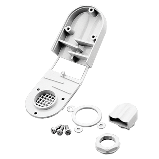 Product image for Hoffman SEDV Non-Metallic Drain Vent, Smooth Matte, Light Gray, Plastic, SEDV