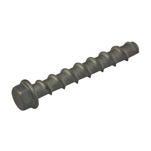 Product image for Caddy CSBCAS040050EG Concrete Anchor Screw, 1/2" Screw, 4" Screw, 1/2" Drill Bit Diameter