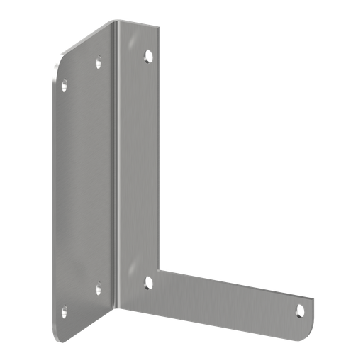 Product image for Hoffman F44HBSS Bracket Hanger, fits 4" x 4", SS Type 304