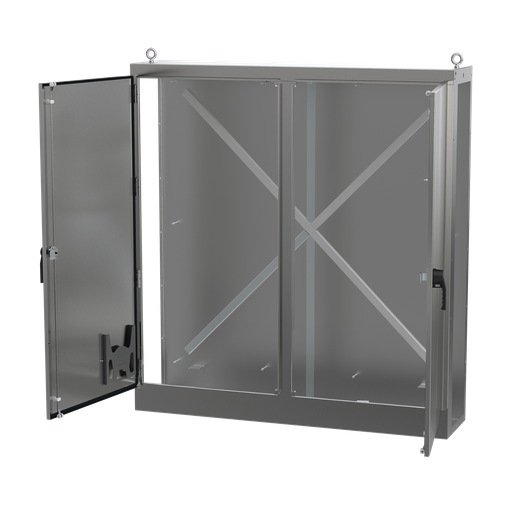 Product image for Hoffman AU72X7818BSSLP UF 2 Door Both Sides Open SS