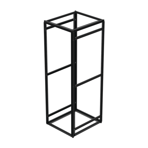 Product image for Hoffman PFD2078B PROLINE Voice/Data and Server Cabinets with Fan and Filter Pack, 2000x 700x 800mm, Black, Steel