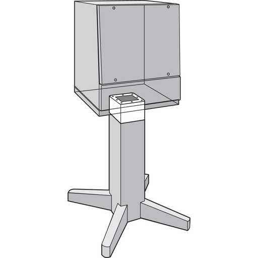 Product image for Hoffman APE6SS Stainless Steel Extension, 6" x 8" x 8", SS Type 304