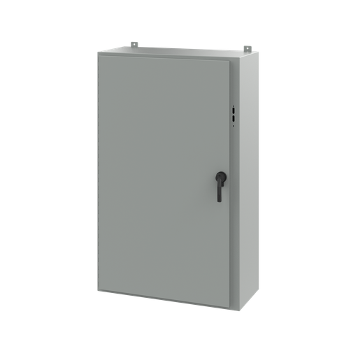 Product image for Hoffman A60SA3816LPPL Preferred Cutout, Disconnect Enclosure, Type 12, 60" x 37.38" x 16", Steel