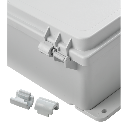 Product image for Hoffman AHGCLP Hinge Retainers, 2.25" x 2.5x0.5, Polyester