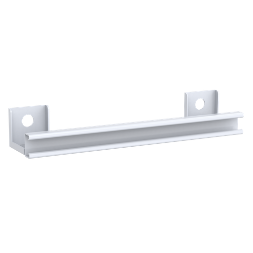 Product image for Hoffman A24NTMA3 Terminal Block Bracket Kit, fits 24.00, 3 Brackets, White, Steel