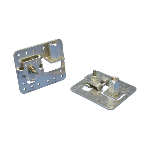 Mayer-DDS-Air Terminal Base, Adjustable, Imperial Thread, Aluminum, 5/8 UNC Thread, Flat-1