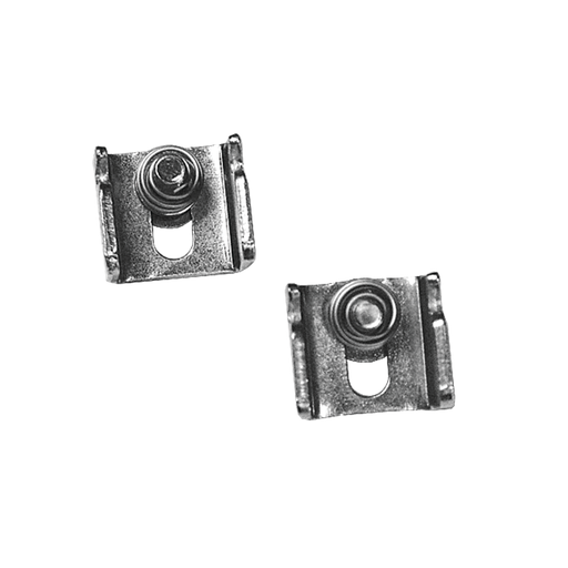Clamp Kit for Wall-Mount Enclosure, 0.74x1.09x0.97in, Plated, Mild Steel