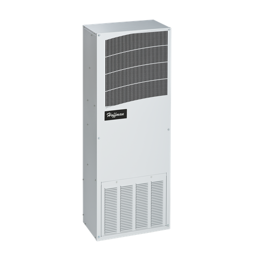 Product image for Hoffman T501226G100 T-Series Mid-Size Outdoor Model without Heat, T50, 13100 BTU, Lt Gray, Steel