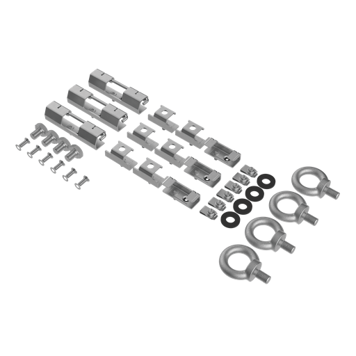 Product image for Hoffman P2A3RHKSB ProLine G2 Type 3R Hardware Kit, single door solution