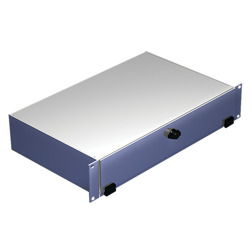 Keyboard Compartment for 19-inch Racks, Brushed, Aluminum