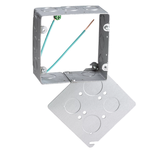 ERC OBB41 OPEN BACK BOX 4-11/16 BOX 1/2 - 3/4 KNOCKOUT SIZES