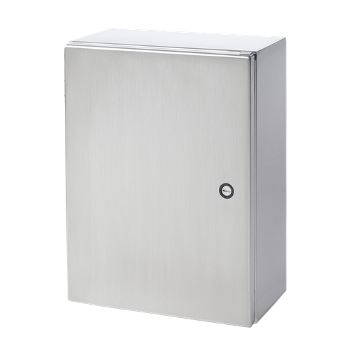 Concept Wallmount 1/4-Turn Latch Type 4X, 24x20x8, Brushed, Stainless 304