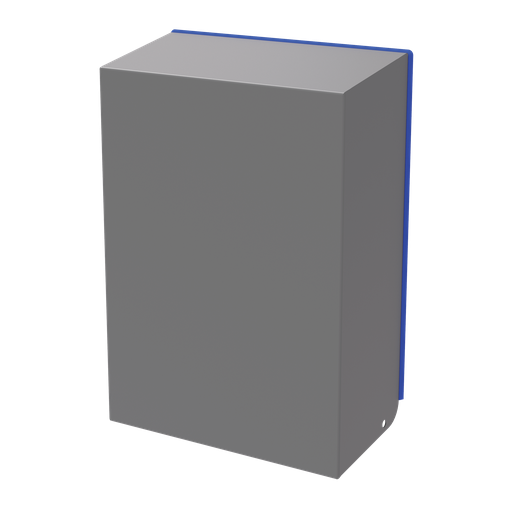 Product image for Hoffman HH09MS61004 Filter Fan Shrouds, Type 4/4X, HH09, Gray, Steel