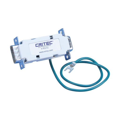 Product image for Erico DEPRS42299D Data Equipment Protector, 400 A 8/20 ?s Nominal Discharge Current (In), DB9, Male/Female