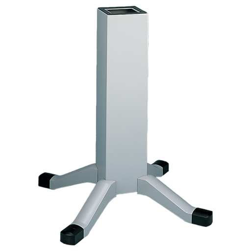 Pedestal with Legs, 26.00x4.00x4.00, Lt Gray, Steel