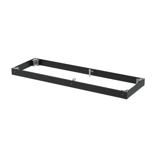 Product image for Hoffman PPB1186 ProLine-DD Modular 100-mm Solid Plinth Base, fits 1800x600mm, Black, Steel