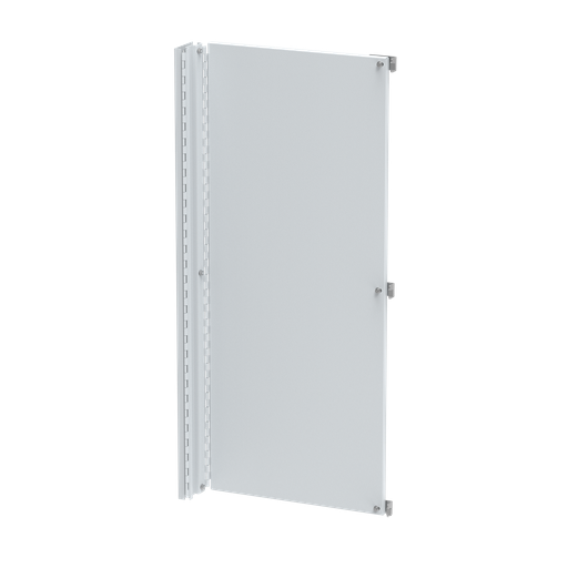 Swing-Out Panel for Free-Stand with Mounting Channel, Half, fits 72x30, White