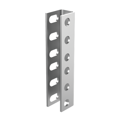 Product image for Hoffman PBRAA Rack Angle Adapter Bracket, fits 19", 23", 24", Steel