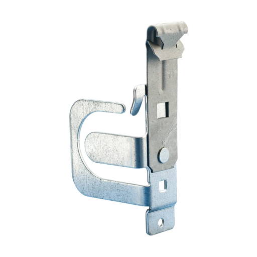 Product image for Caddy MCS101VF14 MC/AC Cable Support Bracket with C Purlin Clip, 10-3 to 8-3 MC/AC, 7 Cable, 1/16"-1/4" Flange