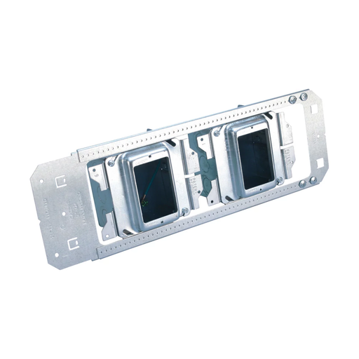 Product image for Caddy A1BF1GD1NS CADDY ALL-IN-ONE Between-Stud With Removable Mud Ring, Multi-Box, (5)1/2"/3/4", (1)1/2", (3)1" Knockouts, 1 Gang, 32.8 in? Box, 5/8" Drywall, 2-1/2"