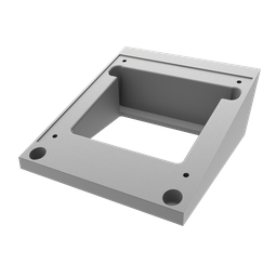 Product image for Hoffman AAA1588 Angle Adapter, fits 8x 8 Pedestal, Aluminum