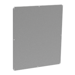 Product image for Hoffman PP1112G Full Back Panel, 1021x 1173mm, Gray, Steel