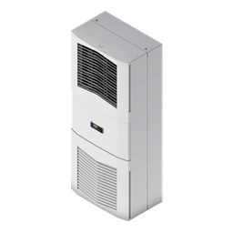 Hoffman S060526G060 SPECTRACOOL Slim Fit Indoor Air Conditioner, 21.60x 11" x 8.10, Lt Gray, Steel