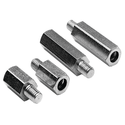 Product image for Hoffman APE100 Threaded Panel Extenders, #10-32x 1", Steel