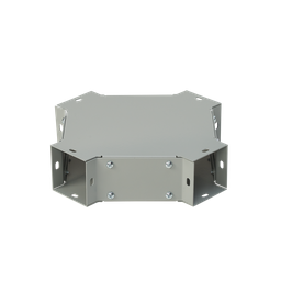 Product image for Hoffman F66X Cross Fitting, fits 6" x 6", Gray, Steel