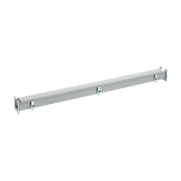 Product image for Hoffman F66L48 Lay-In NEMA Type 12 Wireway Straight Section, 6" x 6" x 48", Gray, Steel