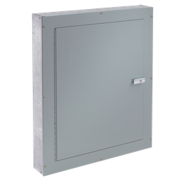 Product image for Hoffman ATC18124S Telephone Cabinet, Type 1, 18" x 12" x 4", Gray, Steel
