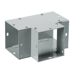 Product image for Hoffman F88GT 90-Degree Flush Tee, 8" x 8", Gray, Steel