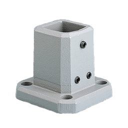 Product image for Hoffman CCS8WFLG COMPACT Series 4 Wall Flange, fits 80x 80mm, Lt Gray, Aluminum