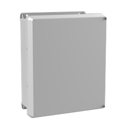 Product image for Hoffman HJ1210HWLG Flat Cover with Screws, Type 4X, 11.68x 9.69x 4.62, Fiberglass