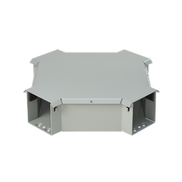 Product image for Hoffman F44T3RTX 90-Degree Cross, fits 4" x 4", Gray, Steel