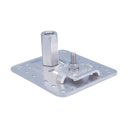 CAD LPA30212 AIR TERMINAL BASE, AL, 1/2 UNC THREAD