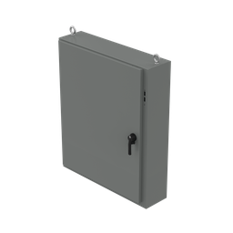 Product image for Hoffman A60X1E4018 60 x 40.25 x 18 Inch Steel NEMA 12 1-Door Low Profile Wall Mount Disconnect Enclosure