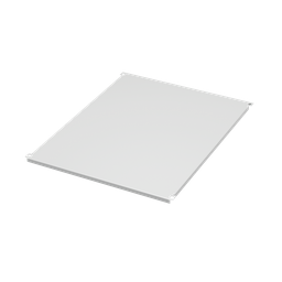 Product image for Hoffman P2T66 PROLINE G2 Solid Top, fits 600x 600mm, Lt Gray, Steel