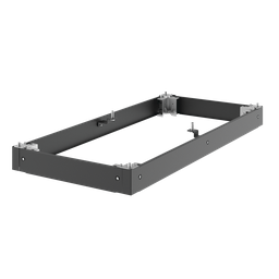 Product image for Hoffman P2BP1126 PROLINE G2 Plinth Bases, fits 1200x 600mm, Black, Steel