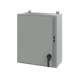 Product image for Hoffman A30SA2612LPPL Preferred Cutout, Disconnect Enclosure, Type 12, 30" x 25.38" x 12", Steel