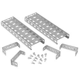 Product image for Hoffman PGH1S8 Grid Straps, 1-hole wide (2), Steel