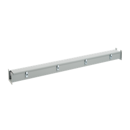 Hoffman F66L120 Lay-In NEMA Type 12 Wireway Straight Section, 6" x 6" x 120", Gray, Steel