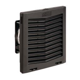 Product image for Hoffman HF0916513 HF09 Side-Mount Filter Fan, 115V, 33 CFM, Black