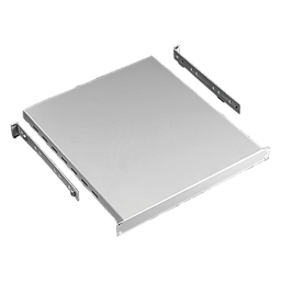 Product image for Hoffman P19VSH68B Rack-Mount Adjustable Shelf, 19.68 deep, Black, Steel