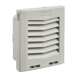 Product image for Hoffman HG0500404 HG Filter Fan Exhaust Grilles, fits HF05 fans, 5-inch, IP54, Lt Gray