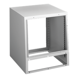 Hoffman PST7A66 Sloped Front with Accessory Opening, 700x 600x 600mm, Lt Gray, Steel